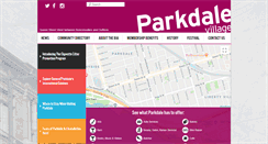 Desktop Screenshot of parkdalevillagebia.com